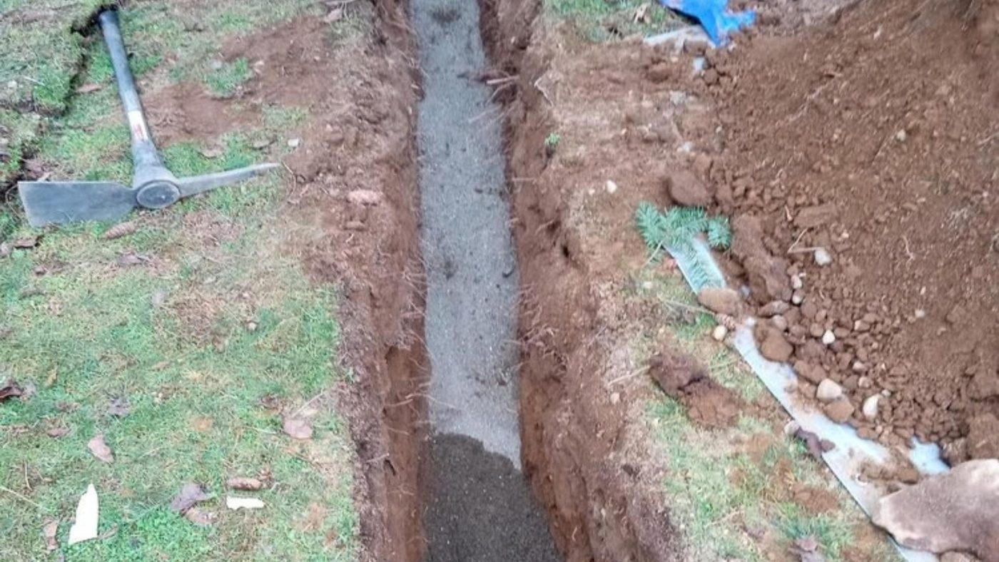 Sewer line repair in Kirkland