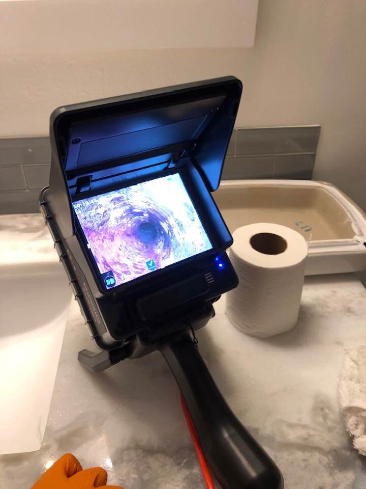Sewer camera inspection in Kirkland