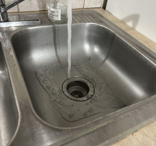 Drain cleaning in a Kirkland home