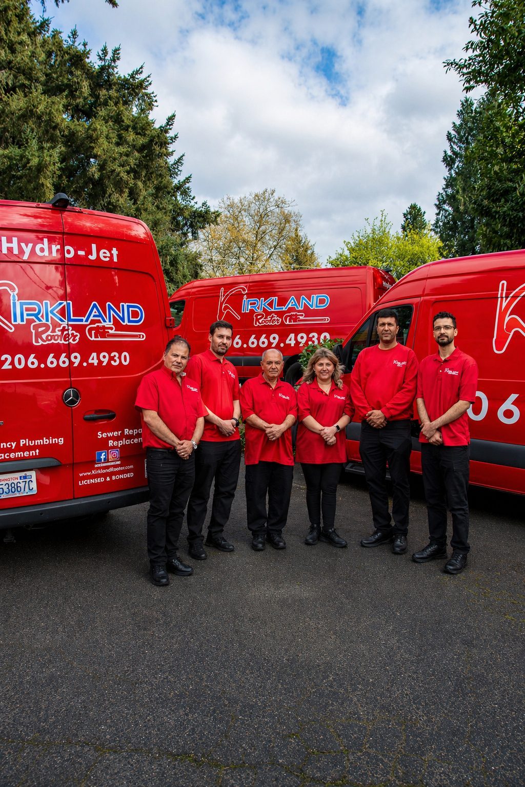 The Kirkland Rooter crew